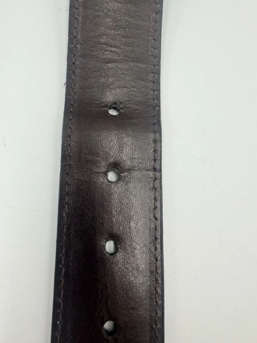 Dickies Reversible Leather Work Belt Black Brown